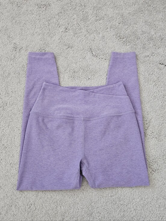 Beyond Yoga Pants - Beyond Yoga Spacedye At Your Leisure 25" Legging Womens Medium Lilac Heathered